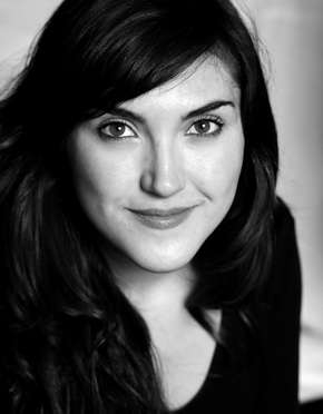 Black and white headshot of Maria Toledo